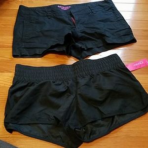 2 pairs of shorts